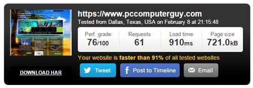 Fast PcComputerGuy Server
